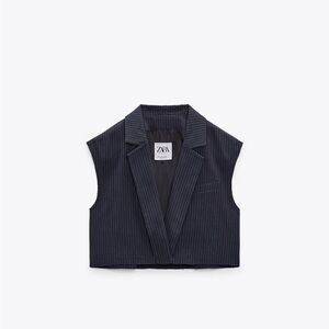Zara Oversize Crop Vest